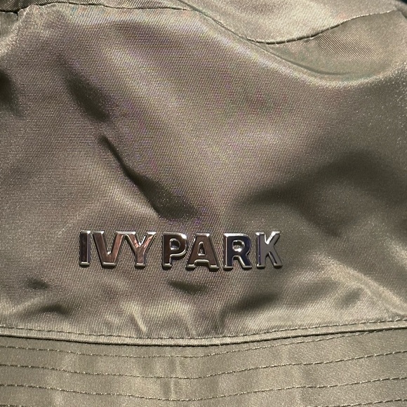IVY PARK X ADIDAS green/chrome doubled side bucket hat - Picture 8 of 9